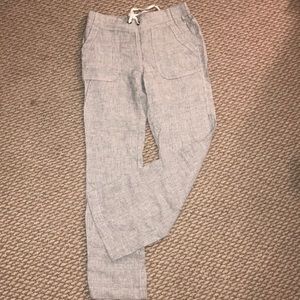 Athleta beach pant 100% linen